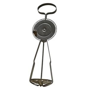 Cassidy Fairbank Mfg Chicago USA 1920's Turbine Wood Handle Eggbeater Rare